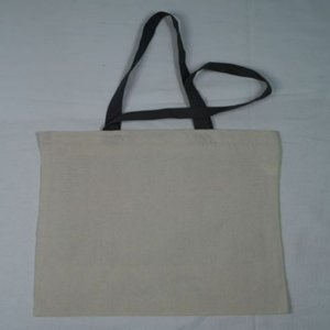 Bolsa de Mano Grande y Resistente de Lona de Algodón con Bordado Personalizado, para Mujer, para la Playa, Compras, Ecológica, Reutilizable, con Cierre de Cremallera, a la Moda - Product Image 2