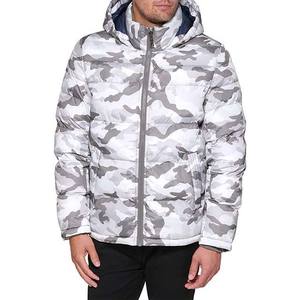 2025 hombres Camo extraíble con capucha Puffer chaquetas OEM servicio de diseño de Pakistán venta al por mayor personalizado burbuja chaqueta acolchada invierno - Product Image 5