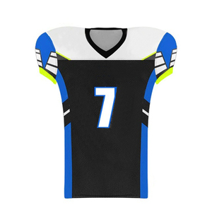 Camiseta de fútbol de malla personalizada 2025, camisetas de fútbol de Club de diseño bordado de sarga transpirable americana - Product Image 1