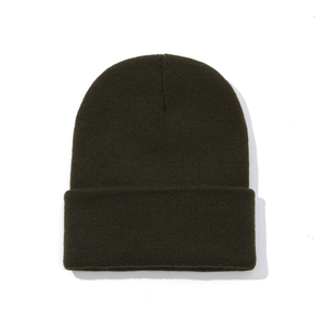Gorro de Punto Personalizado de Moda para Invierno, Gorro de Punto Bordado, Color Sólido, Unisex, Cálido, Gorros de Invierno para Hombre, Venta al por Mayor - Product Image 6