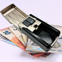 Portable Mini UZS Bill Counter Machine Batterie Rechargeable Compteur D'argent Bien Comptage Contadoras De Billetes