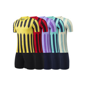 Impression par sublimation vêtements d'équipe de football de haute qualité uniformes de football de série nouveau design OEM conception personnalisée kit de football pour hommes - Product Image 3