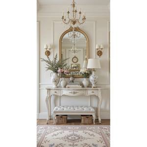 Miroir mural personnalisé avec un design Art Déco unique, cadre en métal, disponible en différentes couleurs et tailles pour la décoration intérieure, les bars, les hôtels, les spas, accessoire - Product Image 6