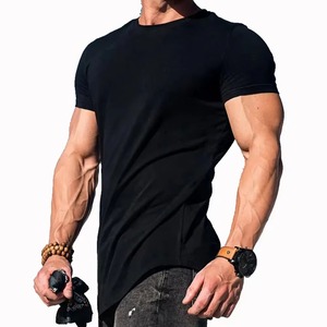 Camiseta Deportiva de Manga Corta con Cuello Redondo para Hombre, de Secado Rápido, Transpirable, 100% Algodón, Corte Regular, con Tela de Lona - Product Image 6