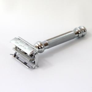 Maquinilla de afeitar de seguridad de doble filo, afeitadora de barbería tradicional, RASOIR - Product Image 2