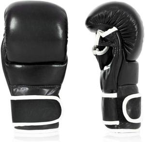 ถุงมือ MMA สำหรับชกมวยถุงมือหนัง PU โลโก้ตามสั่ง - Product Image 1
