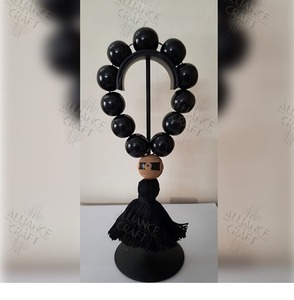 Guirnalda de cuentas de resina ecológica grande, decoración decorativa para sala de estar, accesorios duraderos con cuentas - Product Image 5