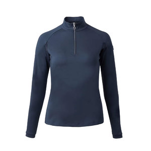 OEM conception personnalisée haut d'équitation vêtements équestres chemise femmes sport équitation couches de base avec coutures plates - Product Image 4