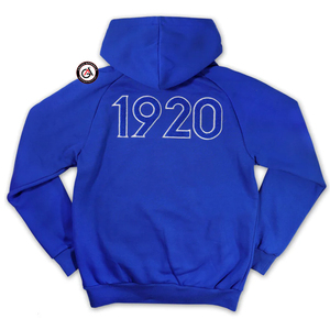 Zeta Phi Beta Sorority เสื้อฮู้ดปักผ้าฟลีซสำหรับผู้หญิง | ZPB Sorority Chenille เสื้อจ๊อกกิ้งปักลายสำหรับผู้หญิงสไตล์ที่กำหนดเอง - Product Image 2
