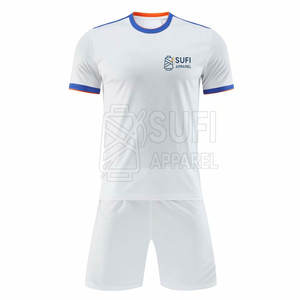 Conjunto de Uniforme de Fútbol Profesional de Secado Rápido, Ligero y Transpirable, Tejido de Poliéster, Corte Automatizado, Colores Personalizados, Logotipo OEM - Product Image 1