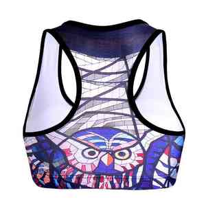 Sujetador deportivo transpirable de alta calidad para mujer, los mejores conjuntos de estampado de Yoga para gimnasio para adultos de talla grande OEM ODM, novedad al por mayor - Product Image 6