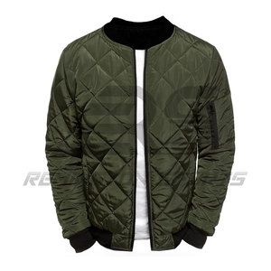 Chaqueta de bombardero para hombres Chaqueta de bombardero informal de moda de invierno | Producto caliente Chaqueta de bombardero ajustada ligera y elegante para hombres - Product Image 4