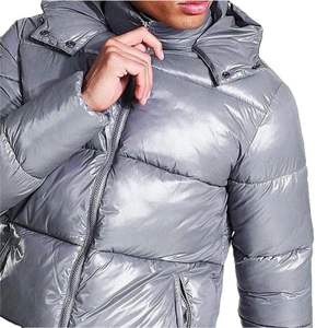 Chaqueta de invierno para hombre, chaqueta acolchada, alta calidad, gruesa, Burbuja, moda, ventas al por mayor - Product Image 2