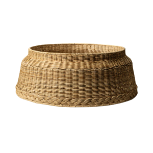 Jupe de base d'arbre de Noël complexe, collier d'arbre de Noël en rotin pour la décoration de la maison de Noël confortable en gros du Vietnam - Product Image 1