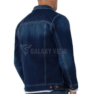 Vestes en jean pour hommes de qualité supérieure fabriquées au Pakistan, design personnalisé, vente en gros de vestes en jean pour hommes - Product Image 2
