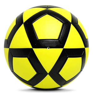 Balón de fútbol de cuero PU de alta calidad, tamaño 5, logotipo personalizado impreso, Partido de calidad con unión térmica - Product Image 3