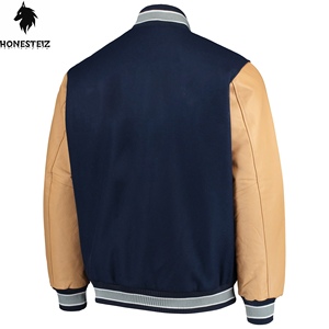 Veste universitaire décontractée à séchage rapide de haute qualité pour hommes, col montant personnalisé, Style automne-hiver, livraison en gros - Product Image 3