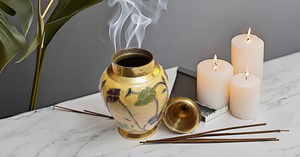 Brass Cremation Urns for Human Ashes Remains Suitable for Funeral Cemetery Burial or Niche - Product Image 2