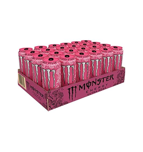 Factory Direct Monsters Ultra Rosa Energy Drink 24x500ml Cans From Monsters Energy Company With 24 Month Shelf Life - Product Image 1