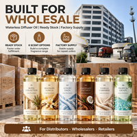 Huile de Diffusion Sans Eau Premium 500ml – 6 Parfums pour Diffuseur d'Air Froid – Hôtel, Maison – En Stock, Vente en Gros