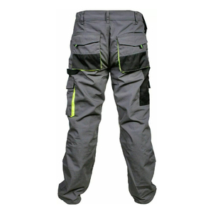Pantalon de travail cargo utilitaire pour hommes OEM personnalisé gris - Product Image 6