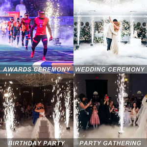 آلة ألعاب نارية كهربائية بقدرة 700 واط للمناسبات الخارجية وتأثيرات المسرح DMX DJ وحفلات الزفاف - Product Image 6