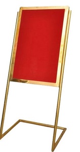 Soporte de Bienvenida de Hierro Negro, Diseño Rústico Francés, Ecológico y Ligero, para Hoteles, Restaurantes, Bodas, Fiestas y Uso en Exteriores - Product Image 6