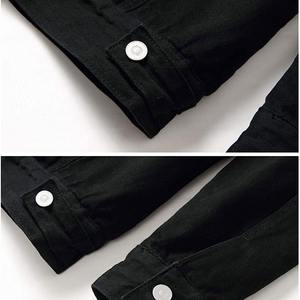 Veste en jean pour homme de qualité supérieure, style vintage, écologique, coupe-vent, respirante, épaisseur standard, veste en jean personnalisée pour homme - Product Image 3