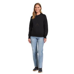 Sweat-shirt pour femme à col rond, imprimé personnalisé sur le devant, en molleton 100% coton, de qualité supérieure, très vendu, taille oversize, hiver, écologique, ODM - Product Image 2