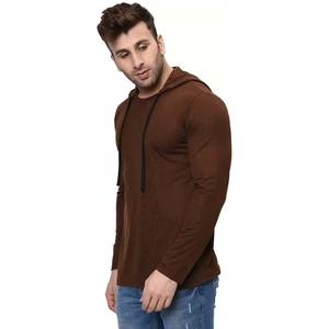 Mens <b>Navy</b> & Brown Hoodie Sweatshirt Fashion Wholesale - Product Image 5