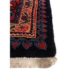 Alfombra de Lana Anudada a Mano de Gran Tamaño Aalam, Diseño Floral Rojo y Naranja, Rectangular 9x12, para Pasillo o Habitación, Modelo Jaipur ZA Paem-373 - Product Image 4