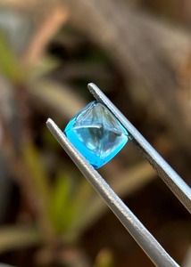 บลูโทแพซทรงน้ำตาลคู่ คุณภาพพรีเมียมธรรมชาติ ความใสสะอาดระดับ Loupe ขนาด 5x5 มม. น้ำหนัก 1-1.3 กะรัต พลอยหลวม โดย Mehrajudin Gems - Product Image 3