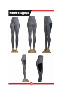 กางเกงเลกกิ้งผู้หญิงแฟชั่น ทรงสวย ระบายอากาศได้ดี คุณภาพสูง ผลิตจากผ้าสแปนเด็กซ์/โพลีเอสเตอร์ เหมาะสำหรับโยคะ ออกกำลังกาย ฟิตเนส ราคาขายส่ง มีสินค้าในสต็อก - Product Image 3
