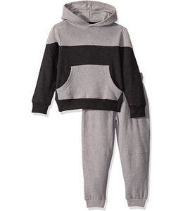 ชุดเสื้อฮู้ดผ้าฟลีซแบบสวมศีรษะสำหรับผู้ชายชุดวิ่งแบบลำลองคุณภาพสูงออกแบบได้ตามต้องการสำหรับฤดูหนาว - Product Image 1