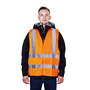 Chaleco DE SEGURIDAD reflectante de alta calidad para trabajadores Chaleco de seguridad de alta visibilidad con logotipo personalizado propio - Product Image 3
