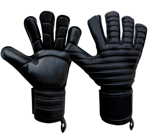 Gants de gardien de but de football personnalisés professionnels Gants de football en latex Caractéristiques antidérapantes résistantes à l'usure en cuir de haute qualité - Product Image 4