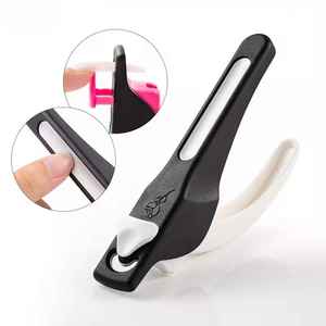 Professional <b>U</b>-Shape Acrylic <b>Nail</b> Clipper Ergonomic Steel <b>Nail</b> Care Tool for Fingers Toes & Pedicure - Product Image 3