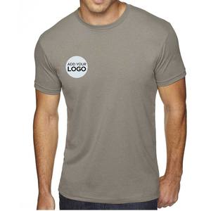 T-shirt blanc pour homme Bella Canvas Slim Fit Tri-blend 100% coton à manches courtes Port & Company - Product Image 2