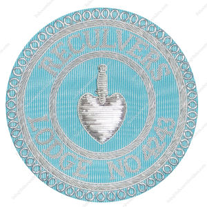 Insignia de delantal Masonic Craft Charity Steward-INSIGNIA MASÓNICA-INSIGNIA DE DELANTAL MASÓNICO - Product Image 1