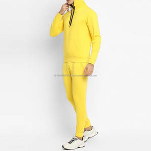 Exclusive design mens tracksuit cotton polyester fabric hoodie and jogger set OEM ODM customized colour wholesale low MOQ supply - Product Image 6