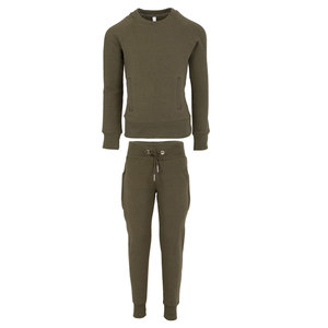 Wholesale Blank Long Sleeves Tracksuit Shirt and Sweatpants Sets Men's 2 Piece Track Suits - Product Image 1