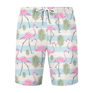 ชุดชายหาดฤดูร้อนลำลองของผู้ชายเสื้อลายดอกไม้วินเทจกางเกงขาสั้นแห้งเร็วสีทึบระบายอากาศได้ดีสวมใส่สบาย - Product Image 6