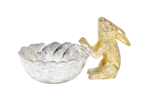 Bol à fruits secs de conception de paon pour la décoration à la maison de table à manger en bol plaqué or pour la décoration de fête de mariage et les décorations du Ramadan - Product Image 5