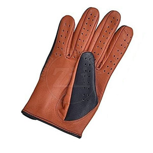 Gants de conducteur en cuir pour l'hiver Nouveau style simple avec protection du poignet pour une utilisation sportive décontractée quotidienne - Product Image 6