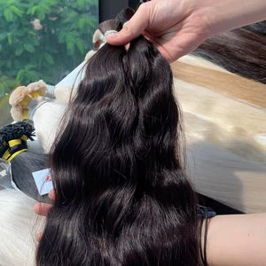 ผมต่อจากคนเวียดนามดิบมีคุณภาพสูงผมหยักศกขนาด20 26นิ้วทุกสี - Product Image 1