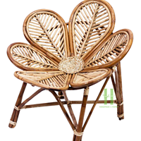 Schöner moderner Rattan Pfau Stuhl für Kinder Kinder Rattan Kleinkind Stuhl Vielzahl von Design kunden spezifisches Paket in Vietnam