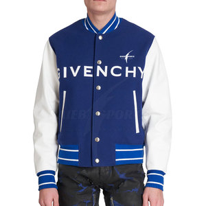 RAIEBA ENTERPRISES <b>Men's</b> Slim Fit Custom Logo Stand Collar Letterman Varsity Jacket 2026 Wool Breathable Best Seller Wholesale - Product Image 3