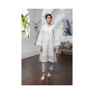 Trendy Apparel Pakistani Traditional <strong>Dress</strong> Women 3 Piece Suit Embroidered Mukaish Shirt with Colour Full <strong>Chunri</strong> Duppata