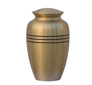 Urnas para cenizas adulto Funeral Pewter Gran urna funeraria de seres queridos Tamaño 10,5 "& 220 Cu. En - Product Image 1