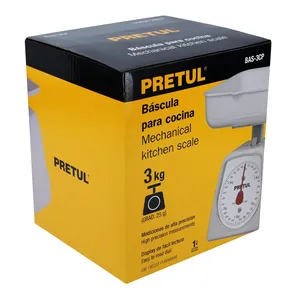 เครื่องชั่งดิจิตอล2หน่วยในครัว SF400 3กก. แบบ pretul ประสิทธิภาพสูง1g 0.1g สำหรับชั่งน้ำหนักได้ถึง10kg - Product Image 3